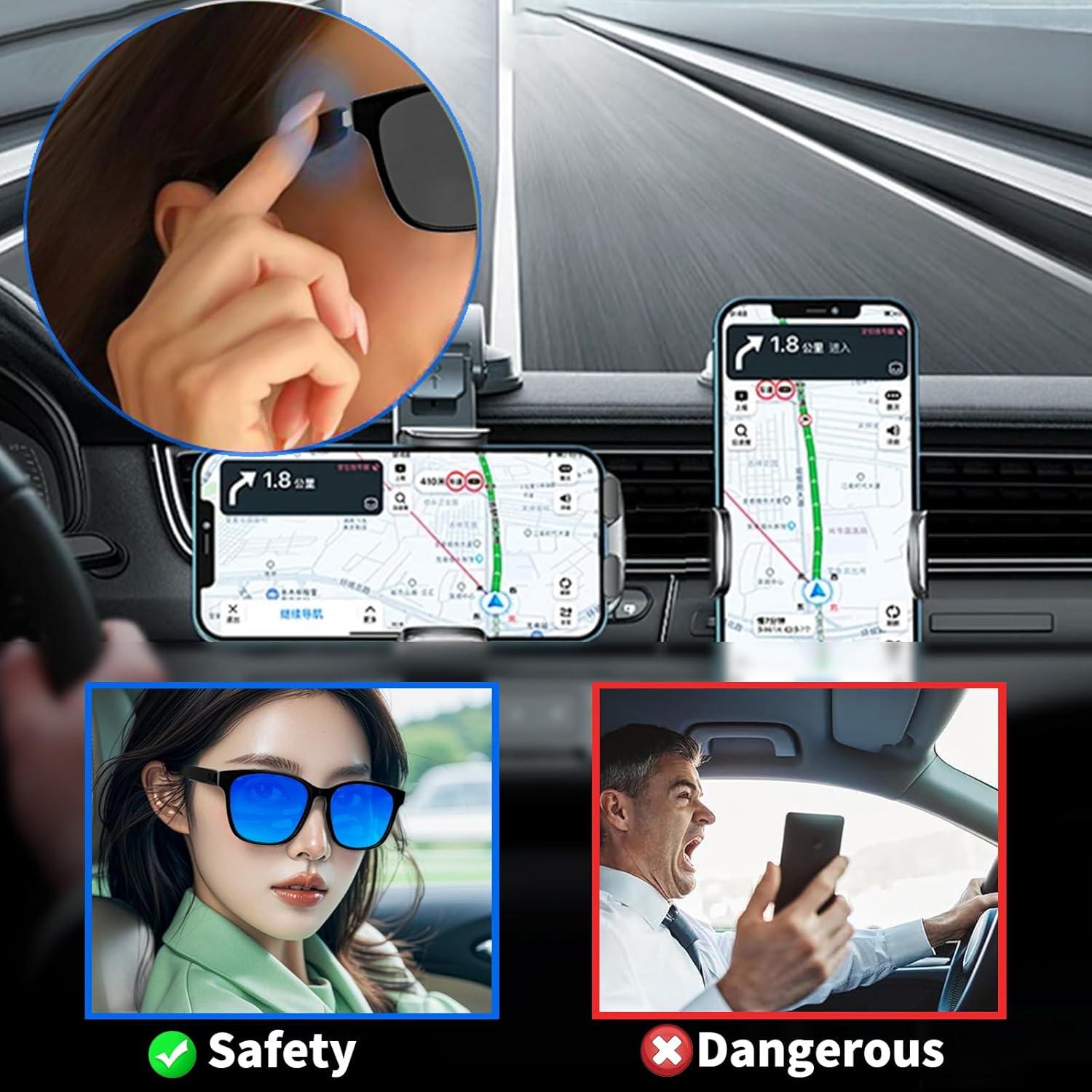 Gafas Bluetooth Giinova Unisex con Altavoz y Lentes Polarizados