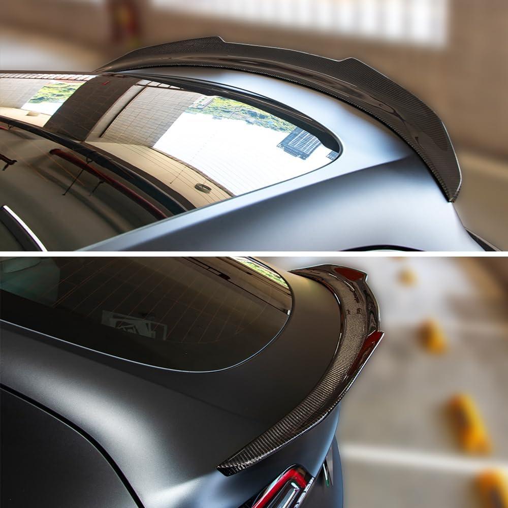 Alerón Trasero de Fibra de Carbono AeroBon para Tesla Model Y 2020-2024