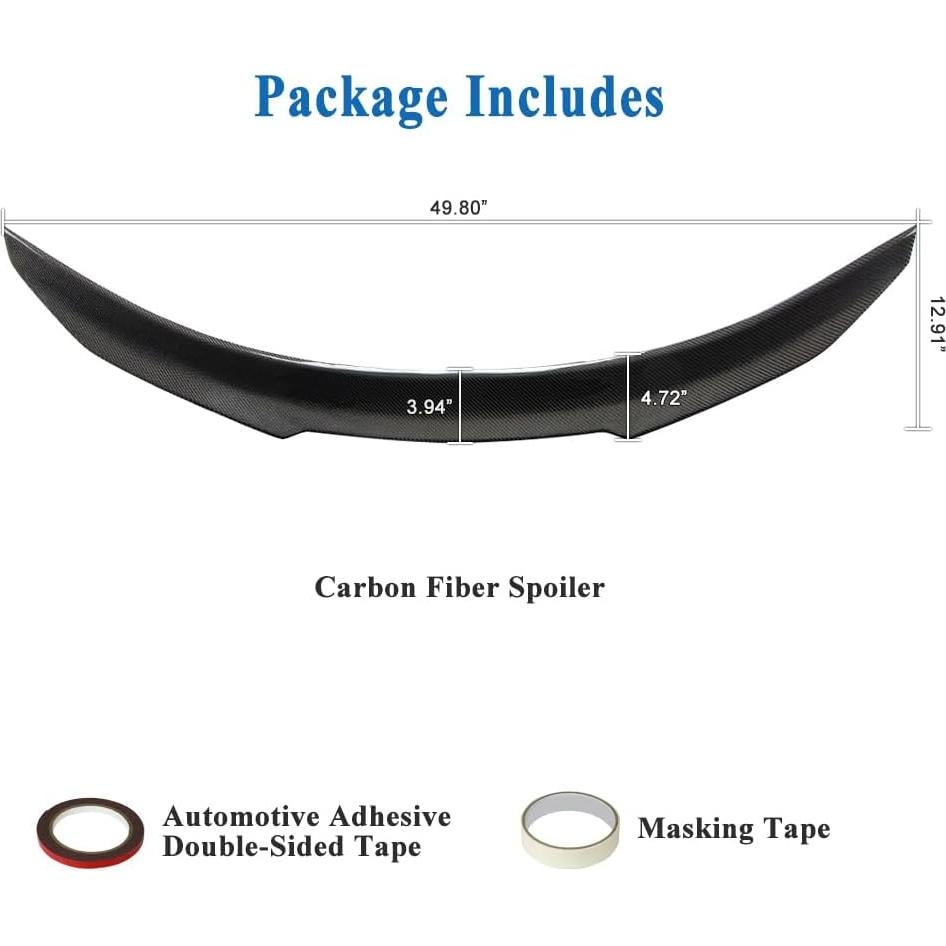Alerón Trasero de Fibra de Carbono AeroBon para Tesla Model Y 2020-2024