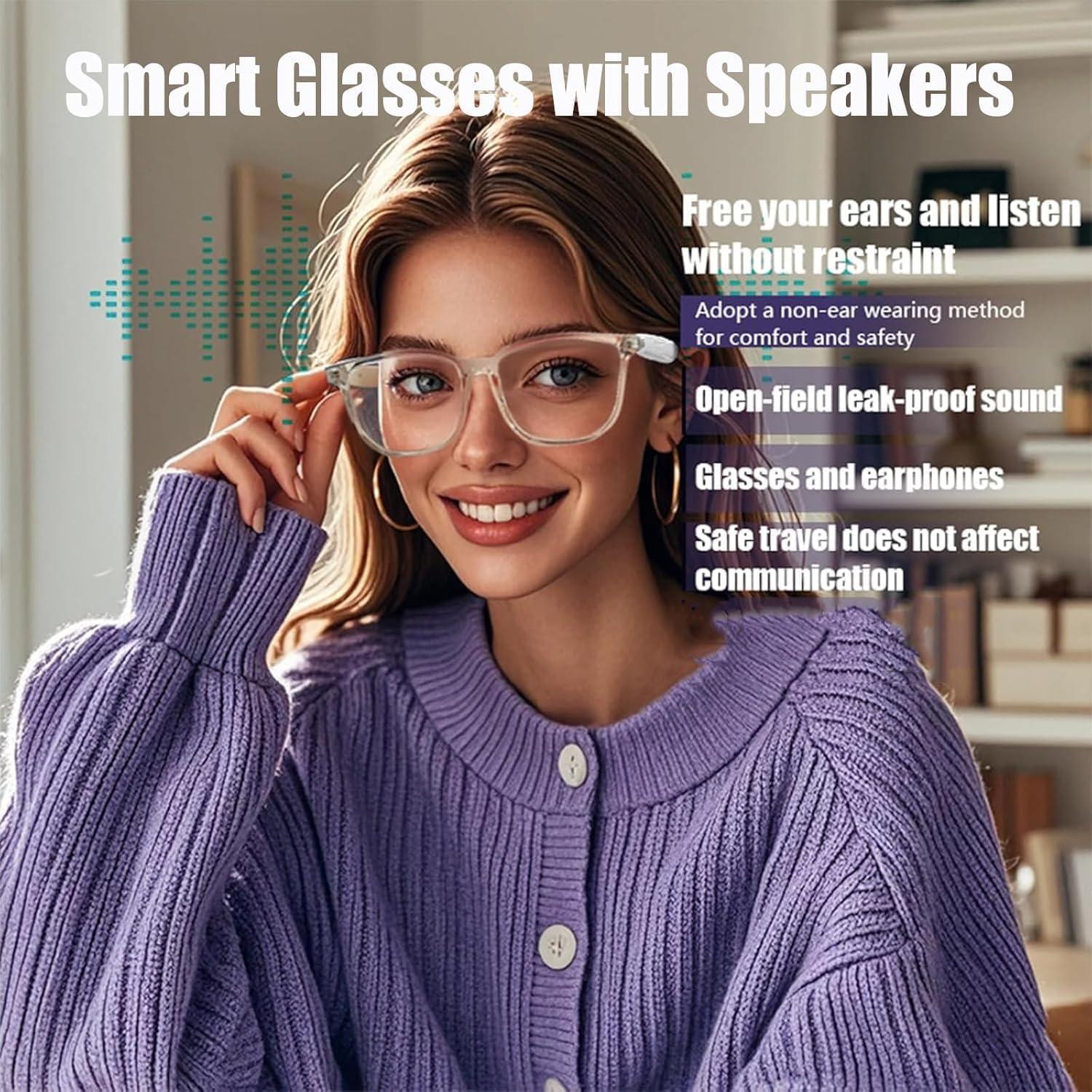 Gafas Inteligentes Genérico Rosa con Altavoces Bluetooth