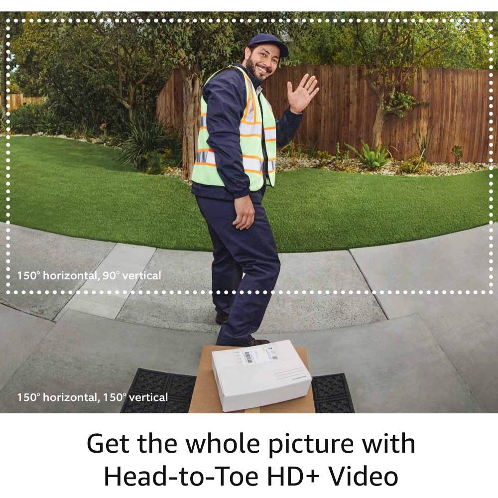 Timbre de Puerta con Cable Ring Pro 2 - Video HD+ y Audio