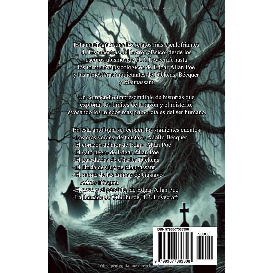 Antologia de cuentos de terror: (OBRAS CLÁSICAS) (Spanish Edition)