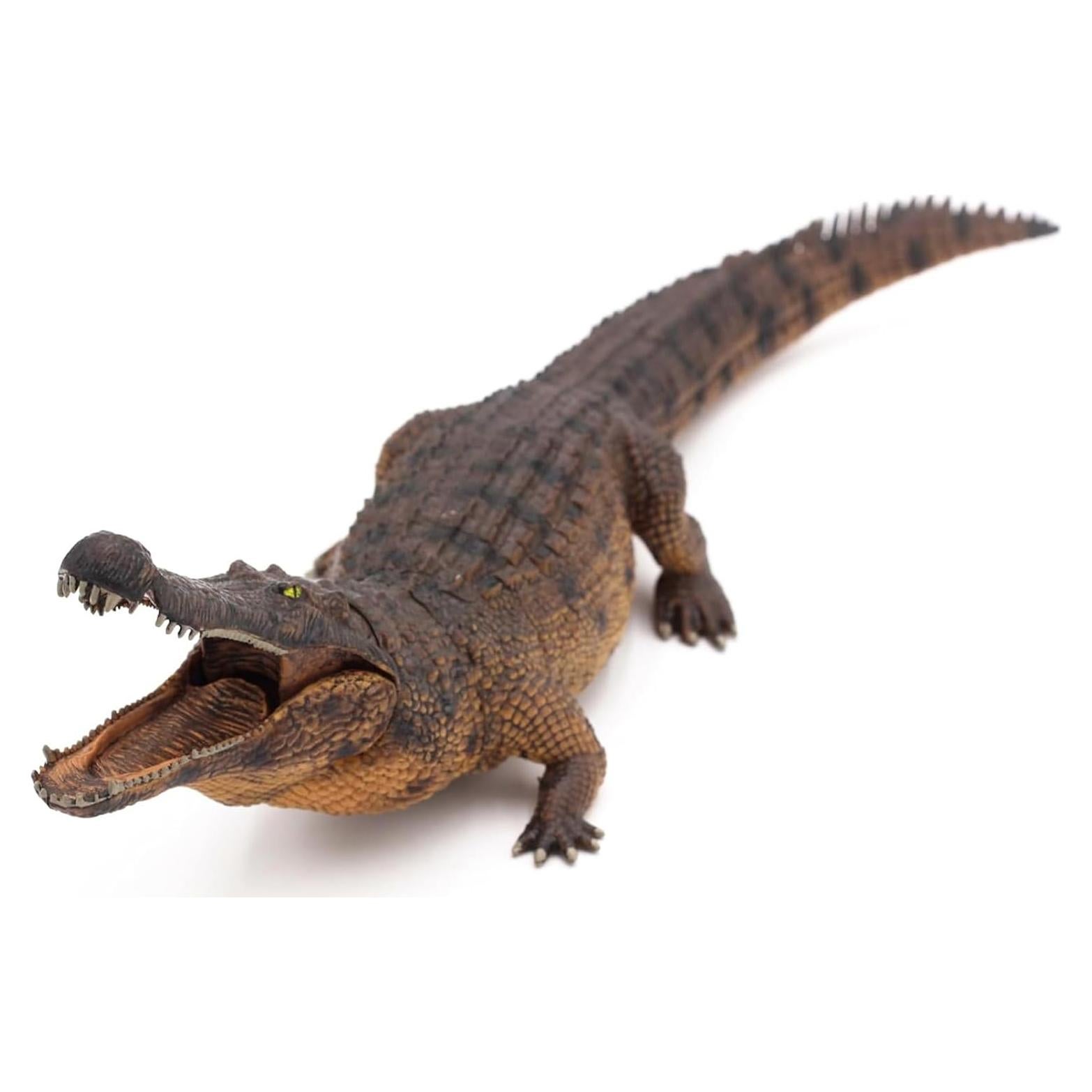 Juguete Cocodrilo Gigante EOIVSH 38 cm Realista con Mandíbula