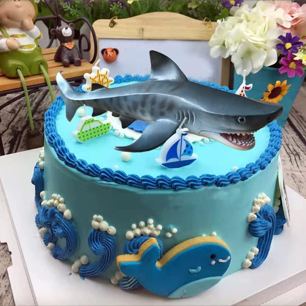 Juguete Tiburón Tigre EOIVSH 28 cm Realista Educativo