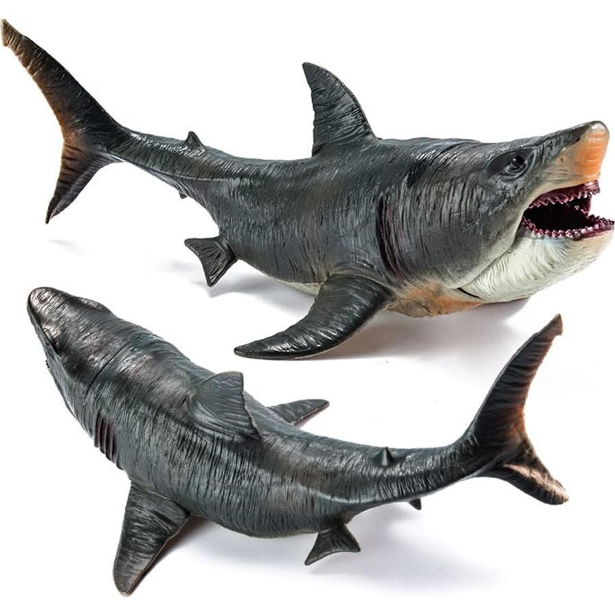 Figura de Tiburón Megalodón EOIVSH 27cm Juguete Realista