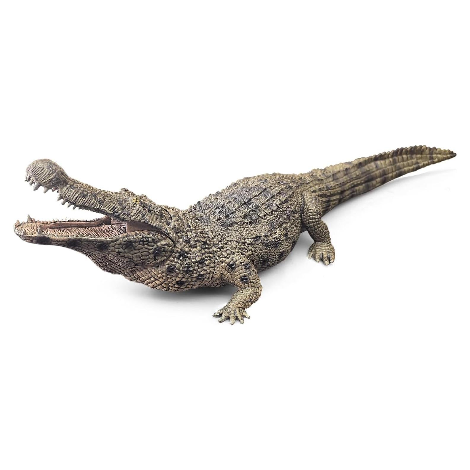 Juguete Cocodrilo Grande EOIVSH 38 cm Realista para Niños