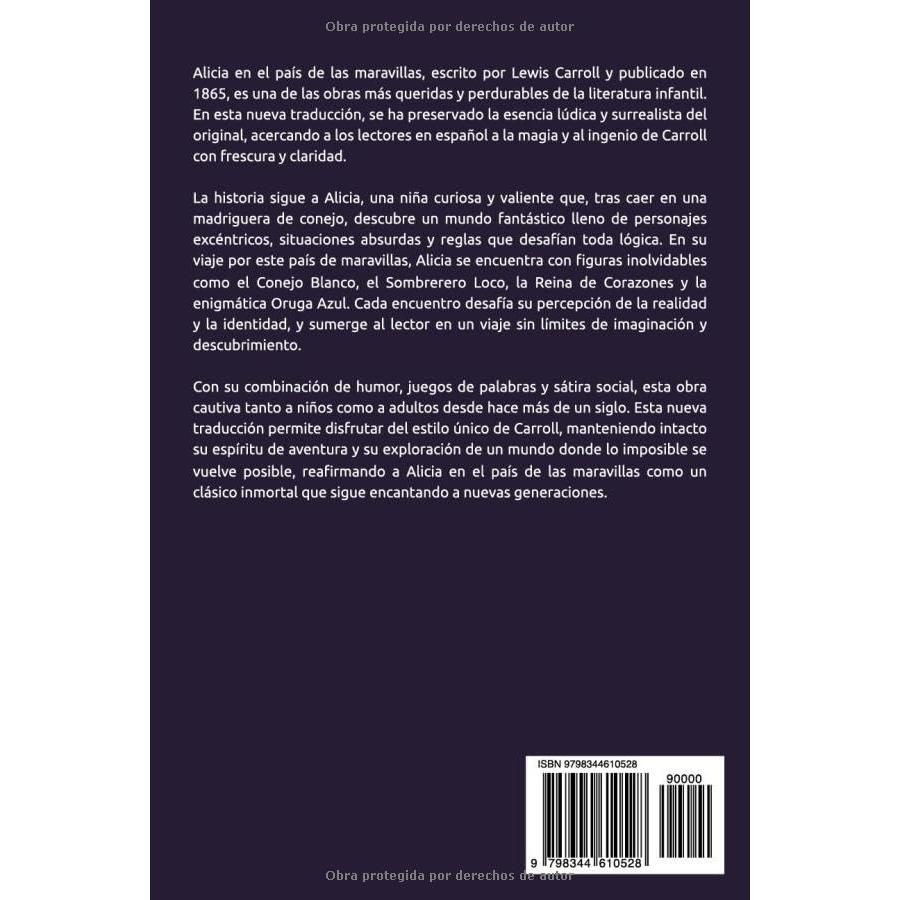 Alicia en el país de las maravillas: Una nueva traducción (Spanish Edition)