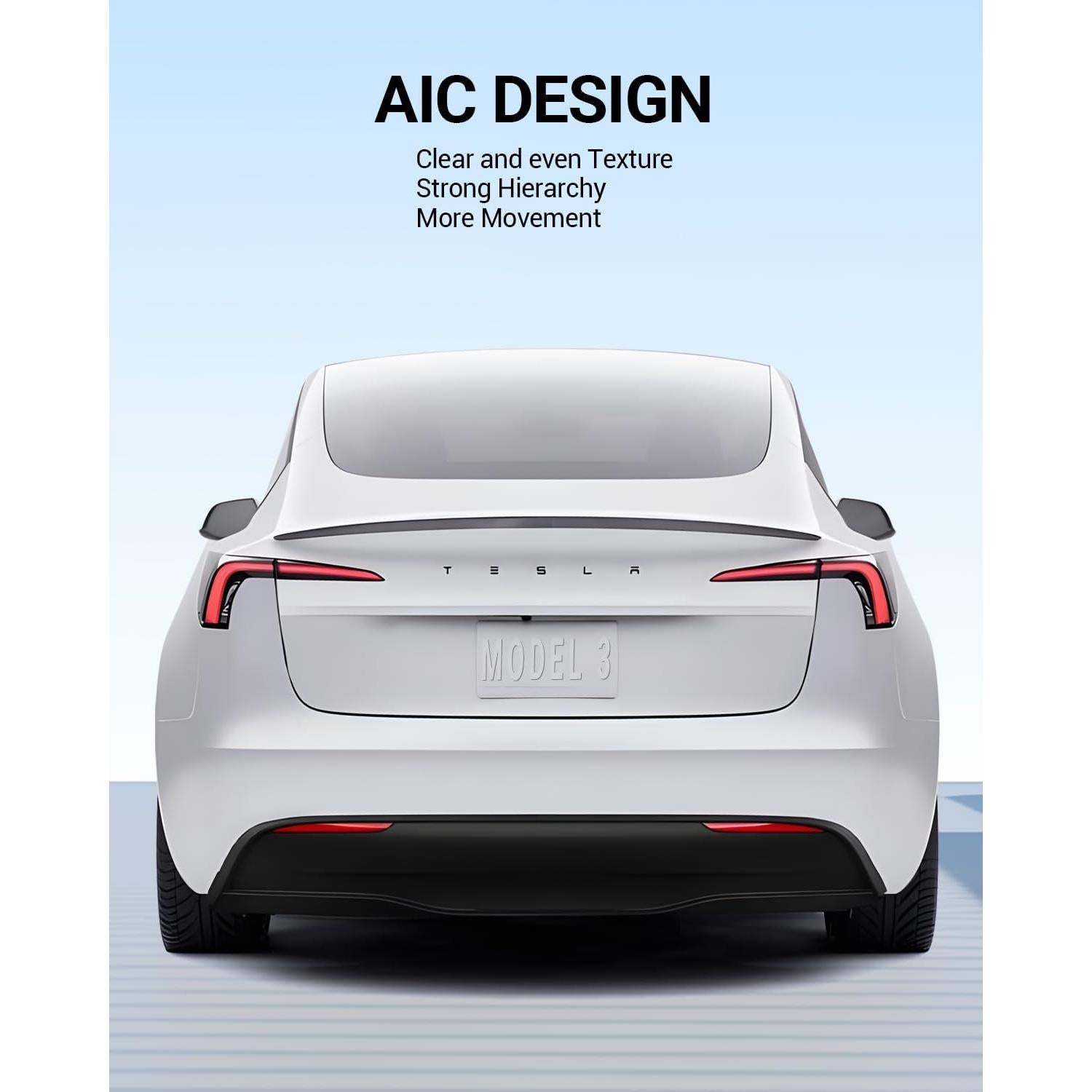 Alerón Trasero BASENOR para Tesla Model 3 Highland 2024-2026