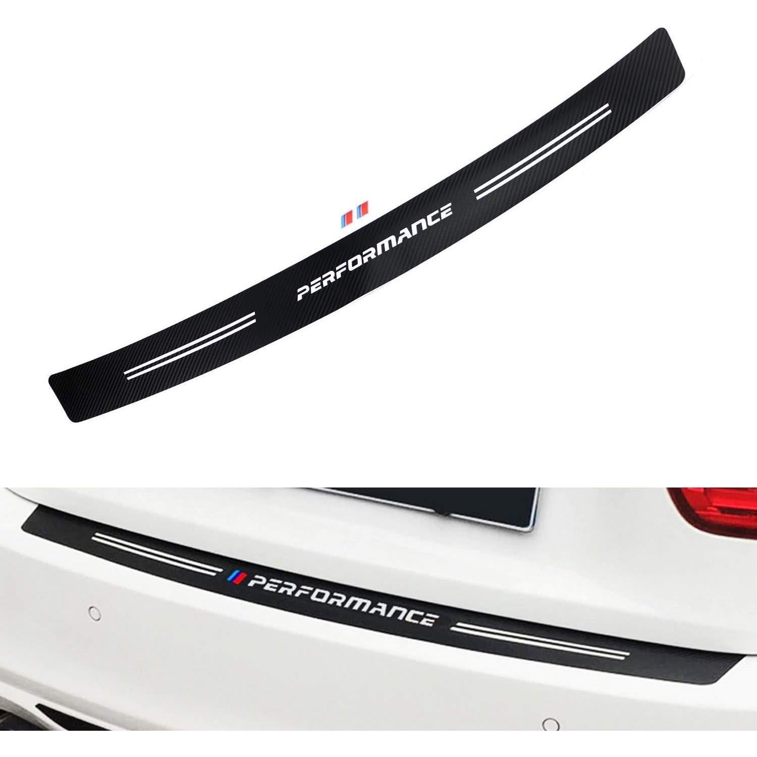 Calcomanía de Protección Maletero iJDMTOY Fibra Carbono Negro 101.6 cm