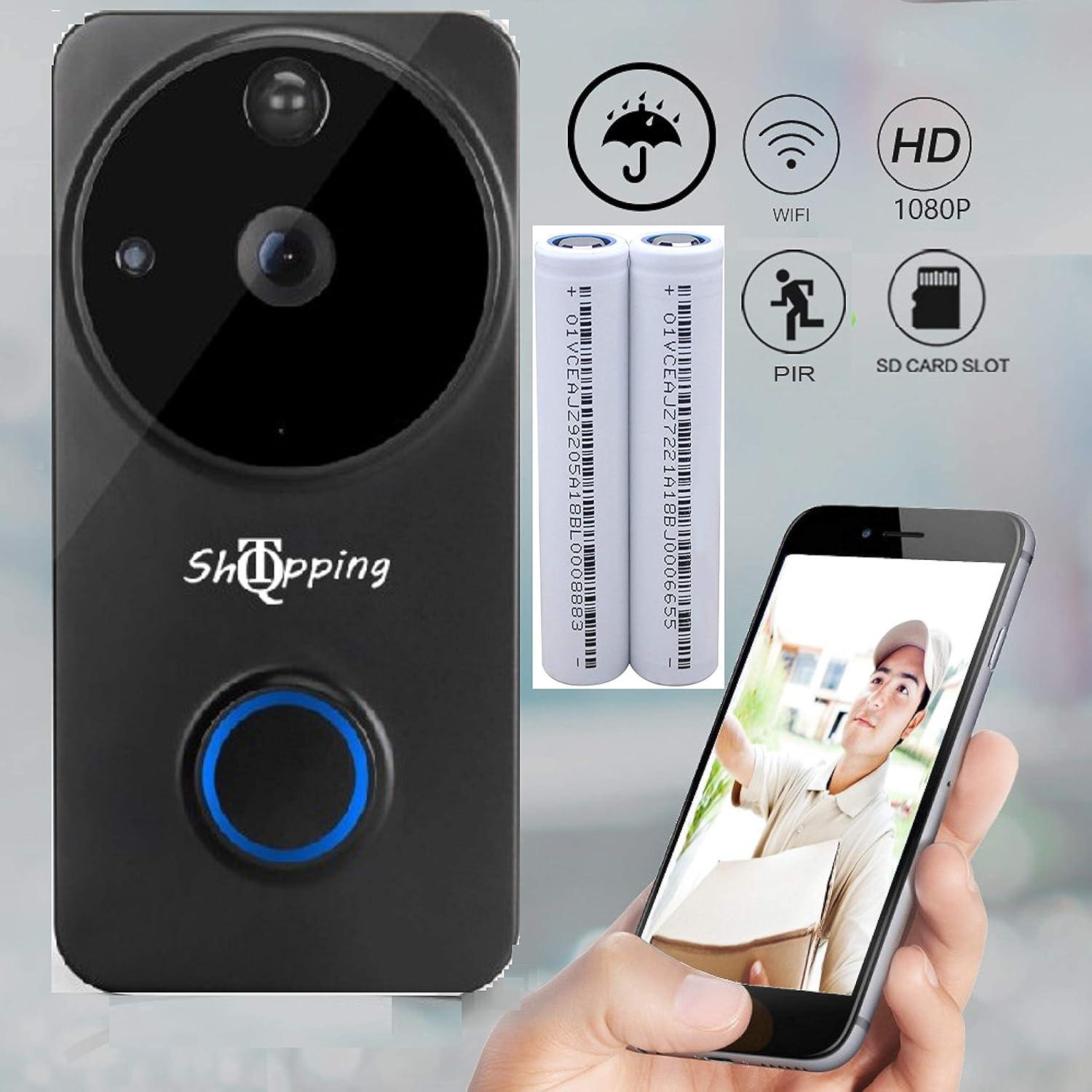 Timbre Inteligente QT VDB10 HD 1080P con Visión Nocturna