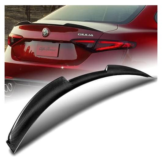 Alerón Trasero Quadrifoglio Fibra de Carbono Alfa Romeo Giulia 2017-2021