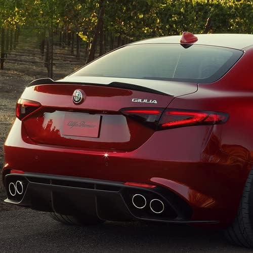 Alerón Trasero Quadrifoglio Fibra de Carbono Alfa Romeo Giulia 2017-2021