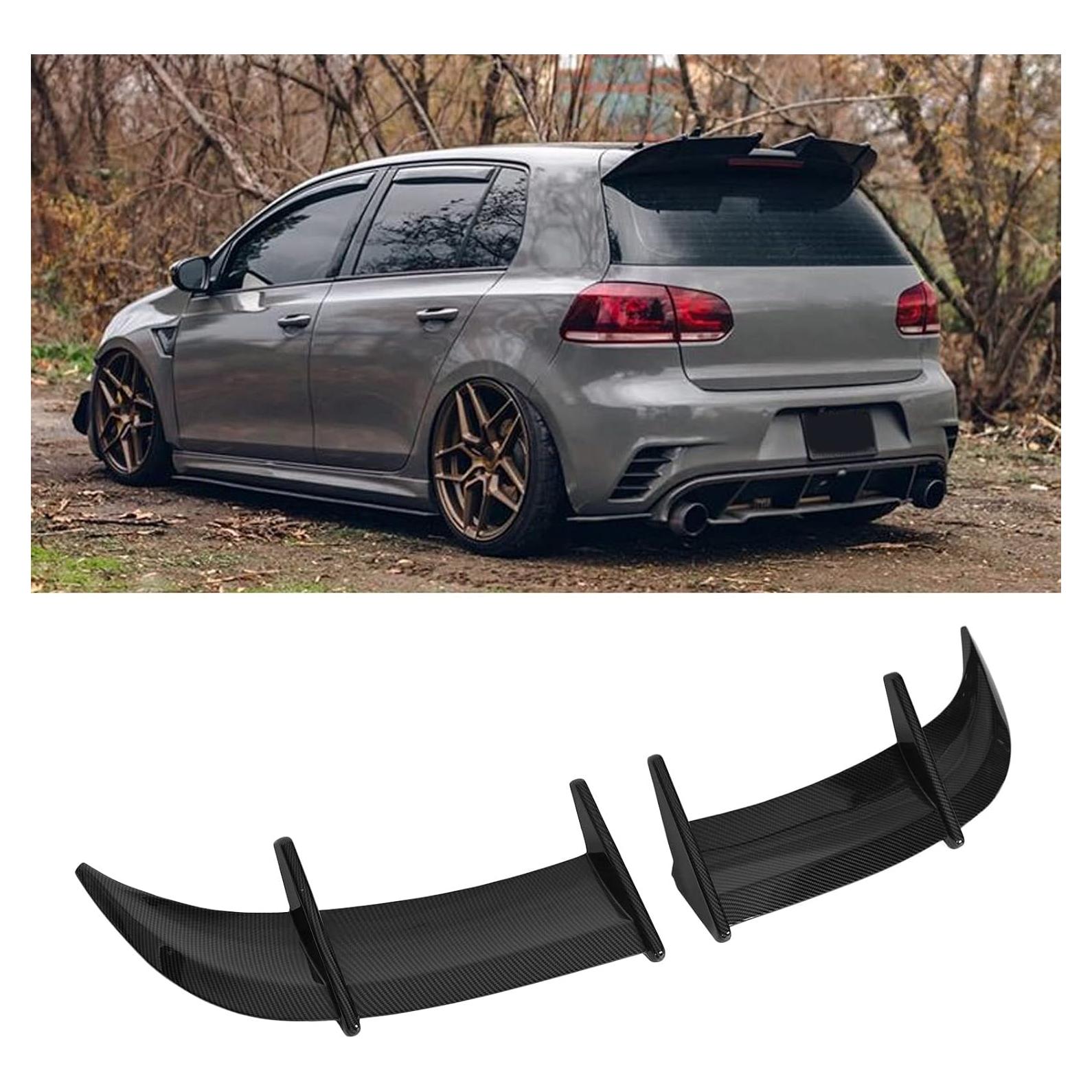Spoiler Trasero AK Car para MK6/R-Line - ABS Fibra de Carbono