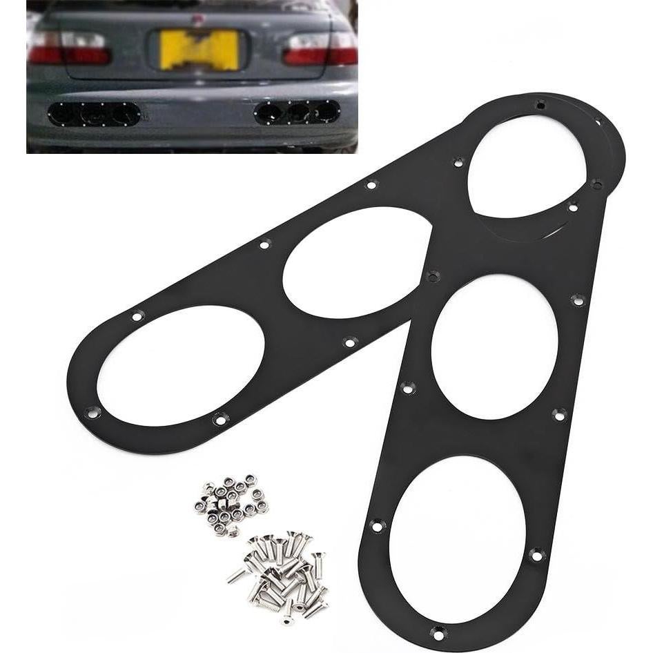 Paneles de Difusor Trasero Universal Senyar 39x10 cm Aluminio