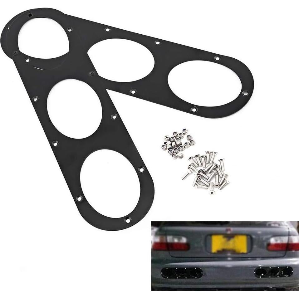 Paneles de Difusor Trasero Universal Senyar 39x10 cm Aluminio