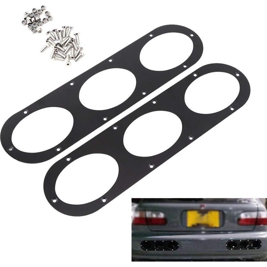 Paneles de Difusor Trasero Universal Senyar 39x10 cm Aluminio