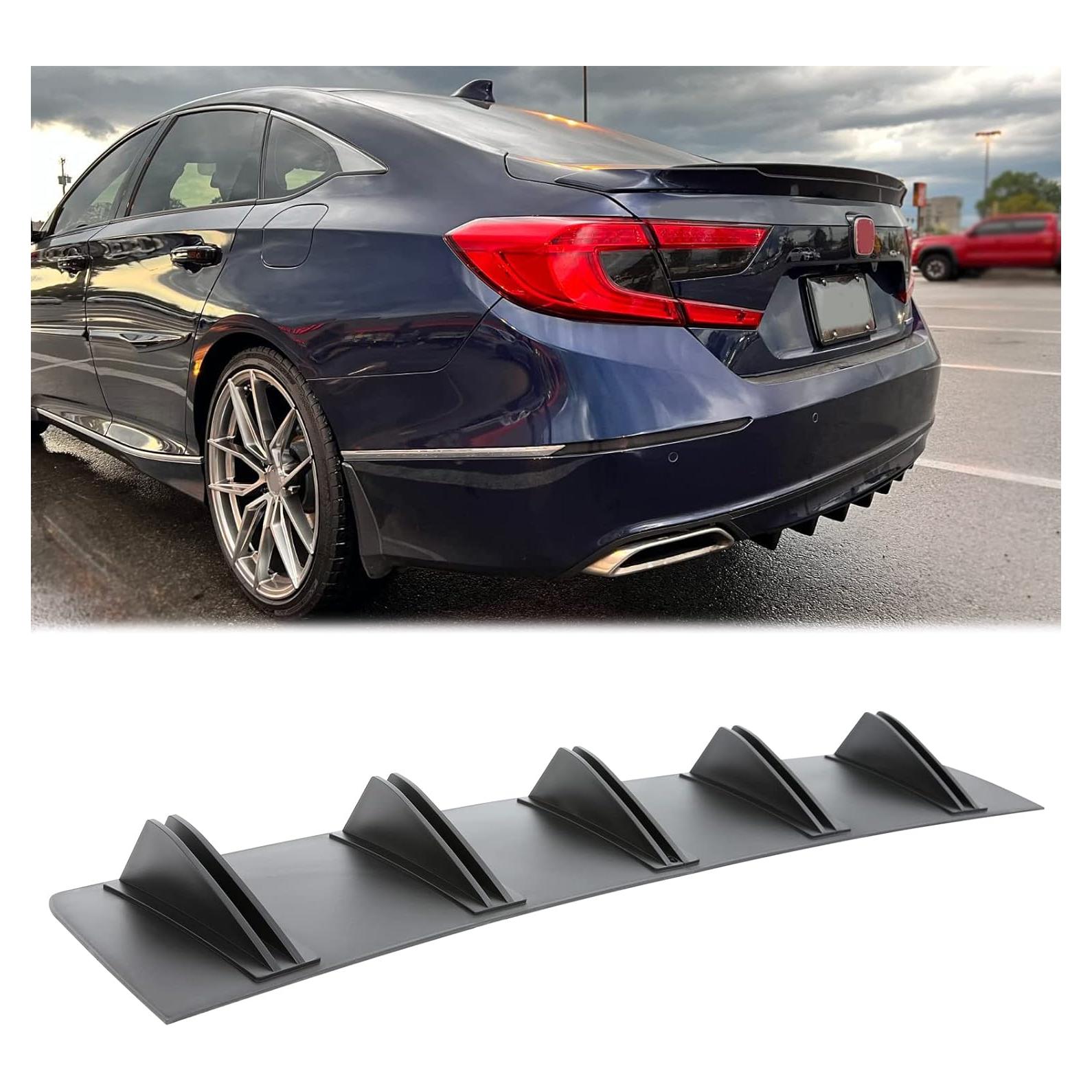 Difusor Trasero JMTBNO Universal 79cm Negro Brillante