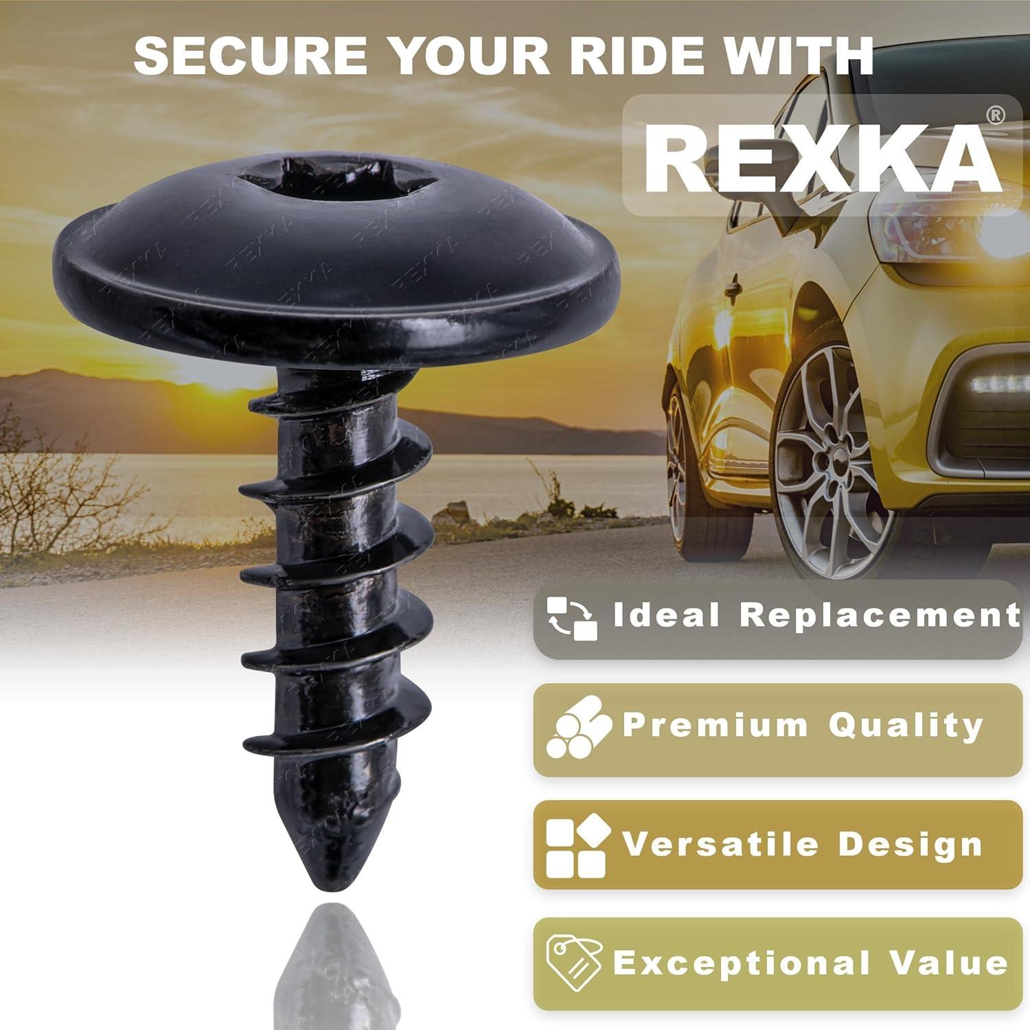 Tornillos de Guardabarros Rexka 30pcs M5x16mm para Audi y VW