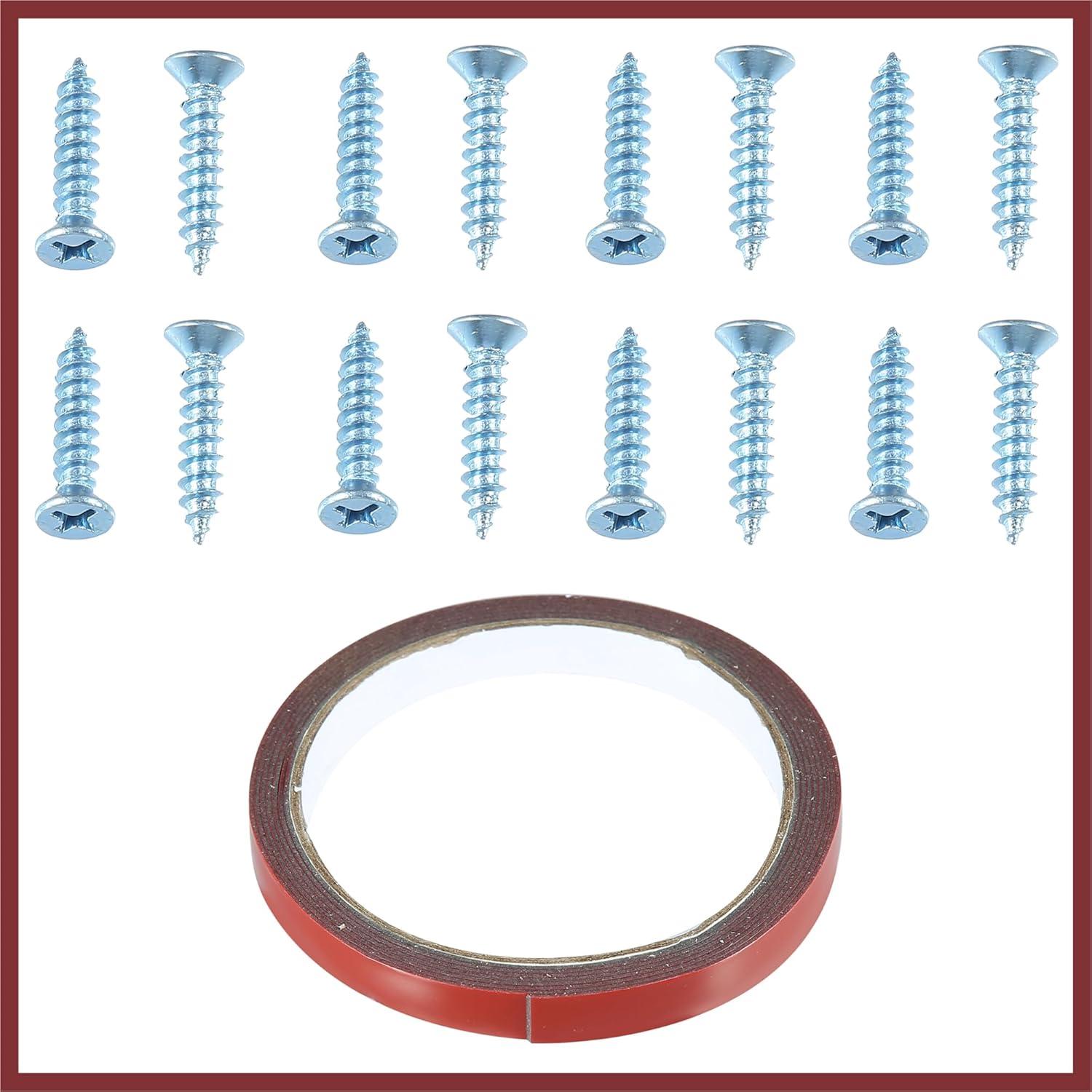 4 Difusores de Alerón Trasero Universales HEROFFIX Negro