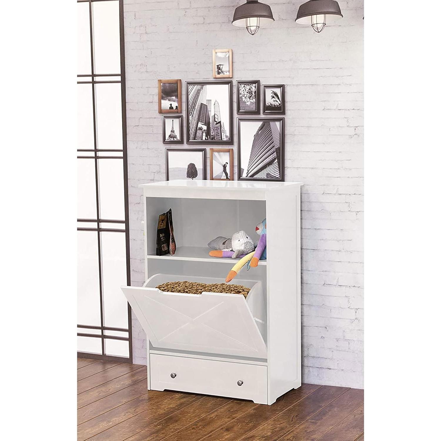 Estación de Alimentación para Mascotas Zoovilla Blanca