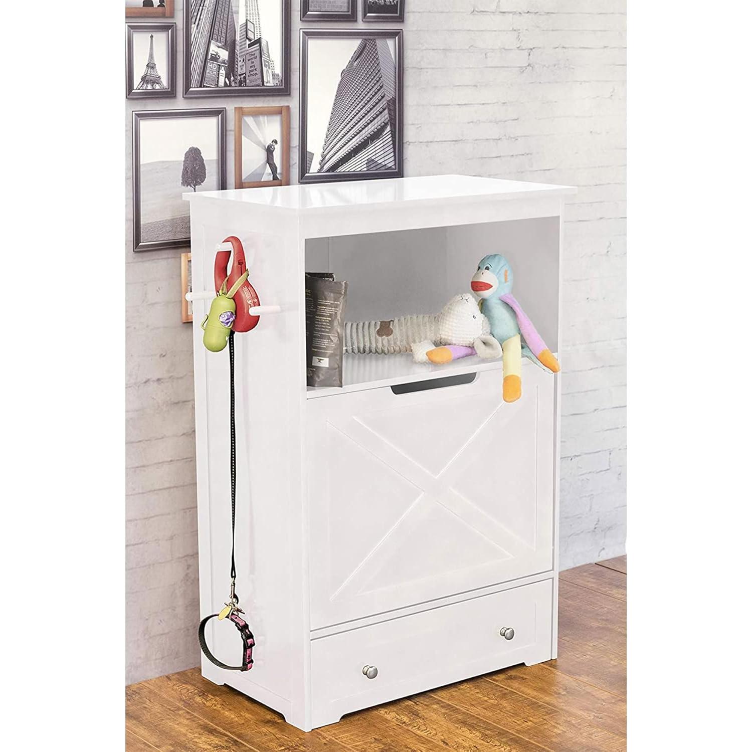 Estación de Alimentación para Mascotas Zoovilla Blanca