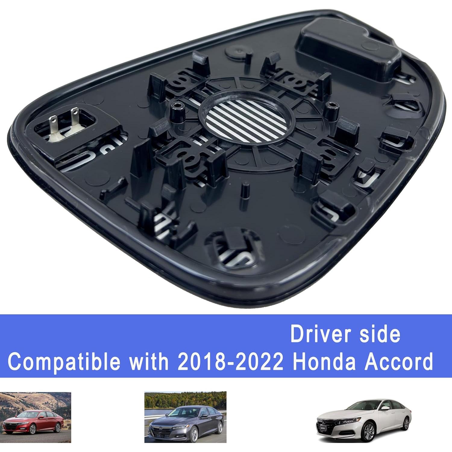 Vidrio Espejo Calefaccionado Izquierdo Honda Accord 2018-2022