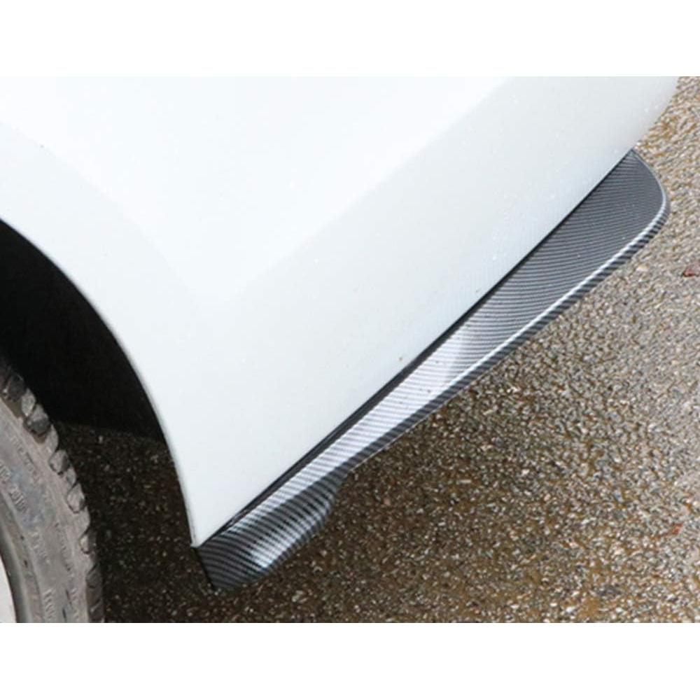 Difusores de Labio de Parachoques Trasero iJDMTOY Fibra Carbono