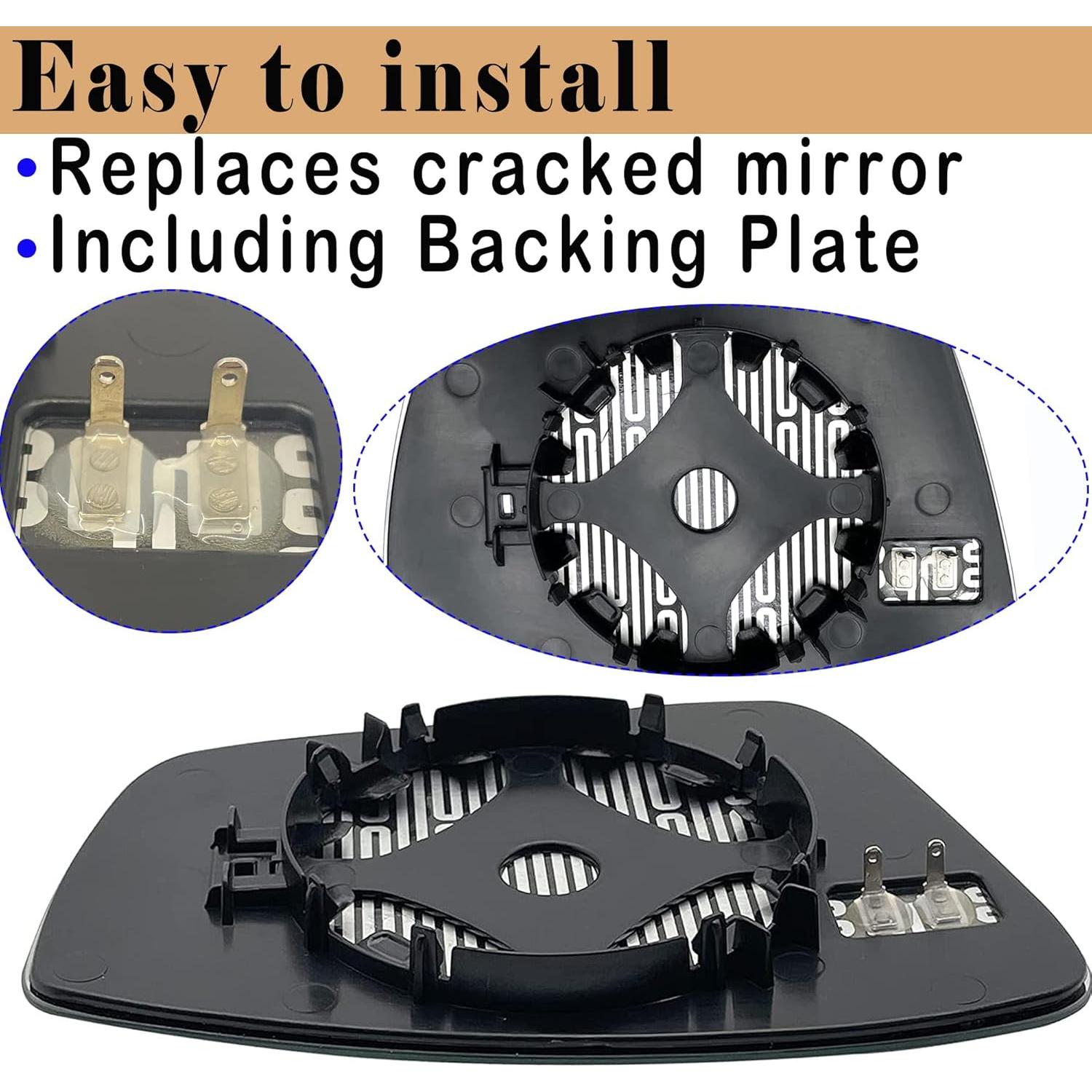 Espejo Calentado Lado Izquierdo Danbojit VW Passat Jetta Beetle