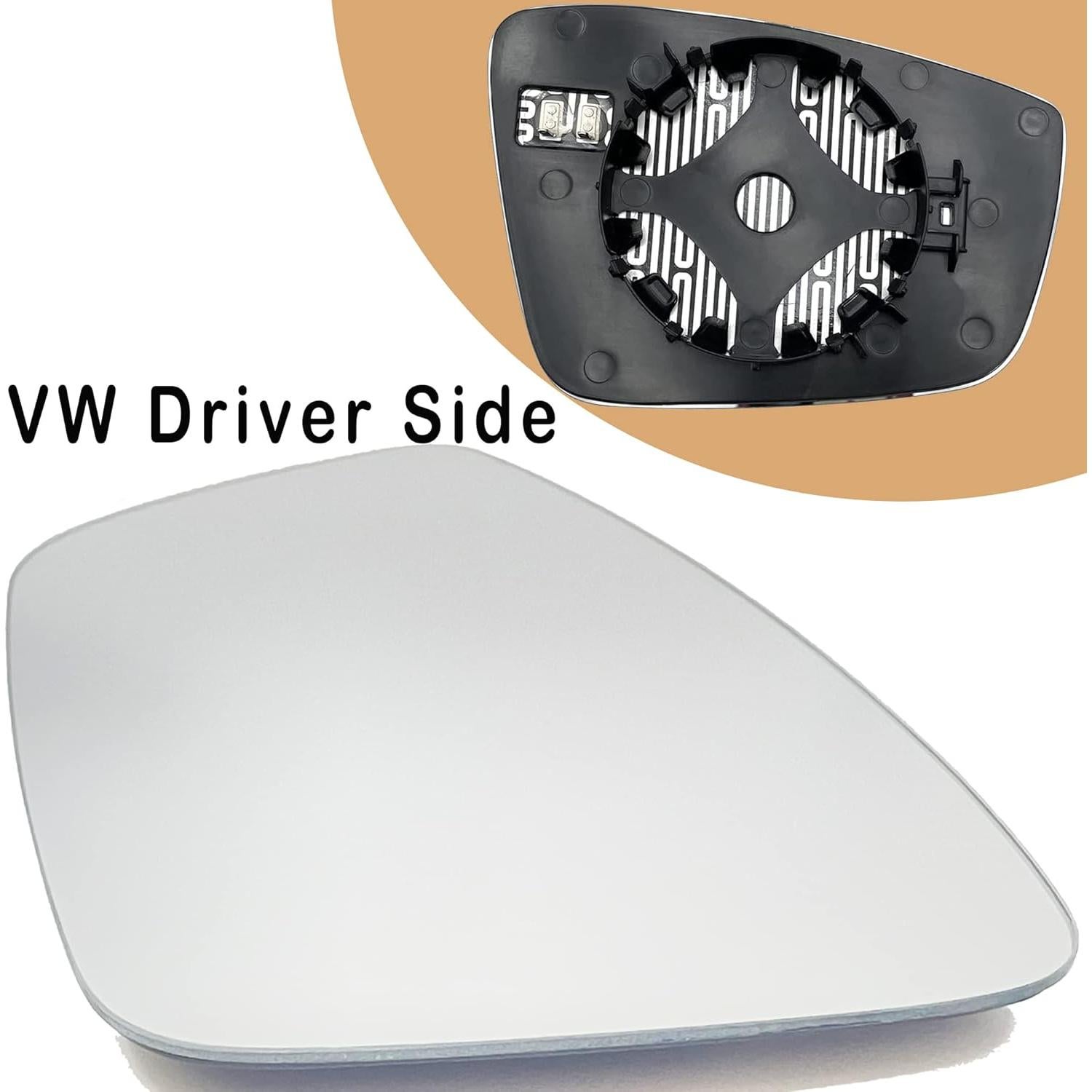 Espejo Calentado Lado Izquierdo Danbojit VW Passat Jetta Beetle