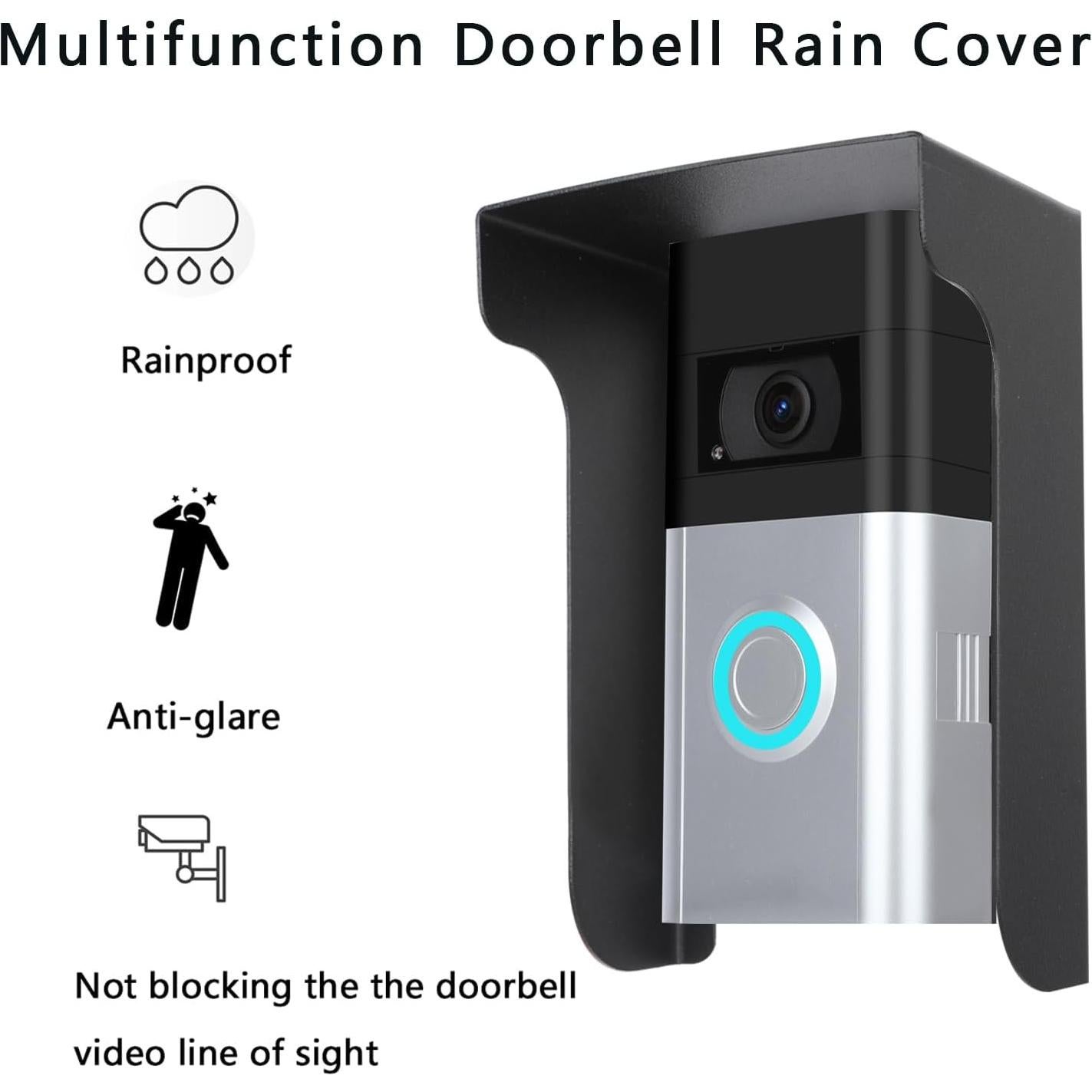 Cubierta de Timbre de Metal TEKCAM a Prueba de Climas 10cm