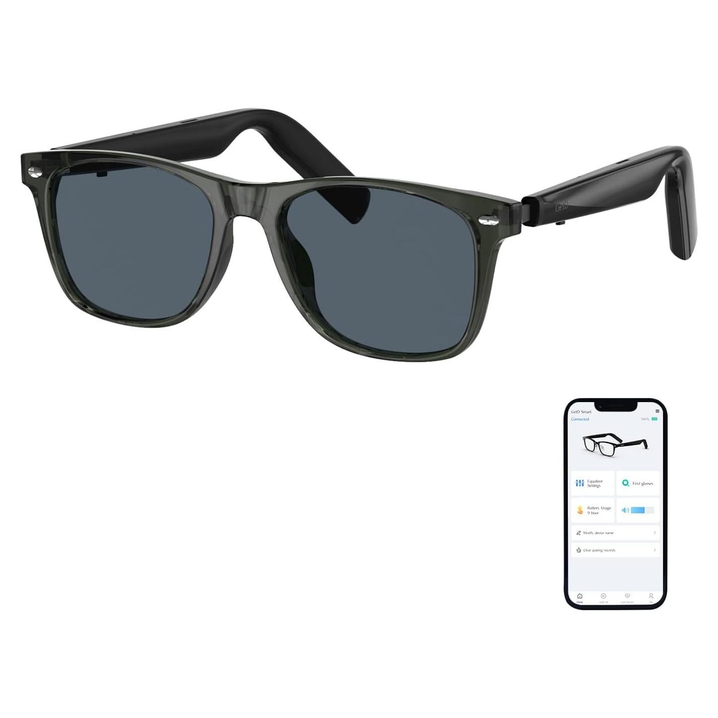 Gafas de sol inteligentes GetD con Bluetooth y traducción AI