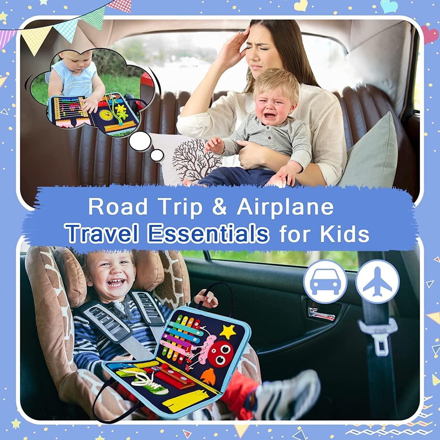 Busy Board Montessori Gojmzo 21 en 1 para niños 1-4 años