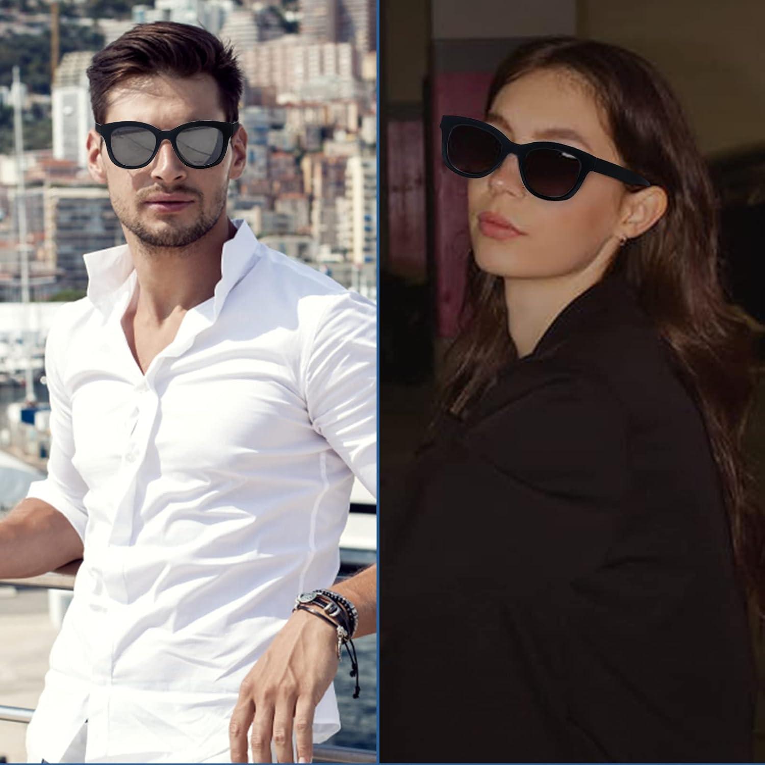 Gafas de Sol Bifocales COJWIS 4 Paquete UV 1.25x Unisex