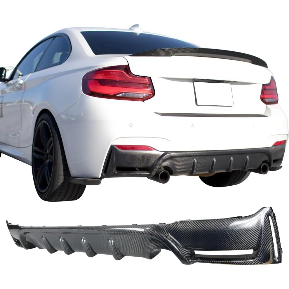 Difusor Trasero IKON MOTORSPORTS para BMW Serie 2 F22 2014-2021