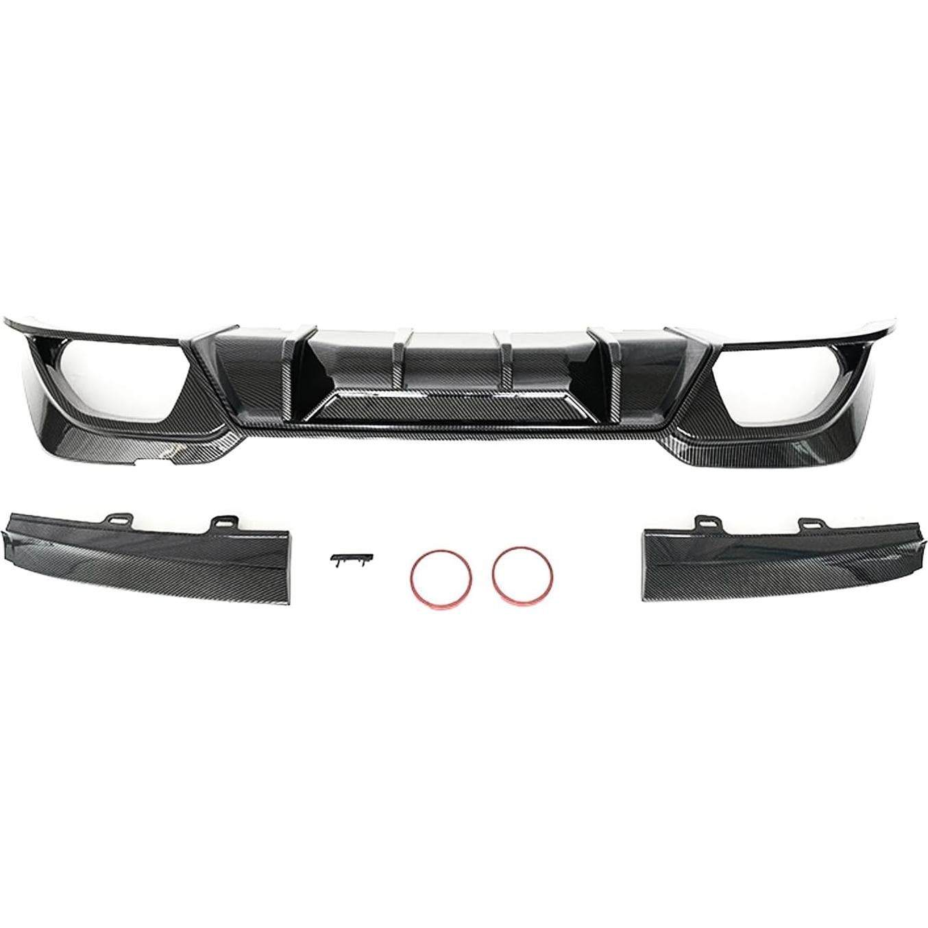 Difusor Trasero ABS Fibra de Carbono PSLG para BMW 3 Series G20 2019-2022