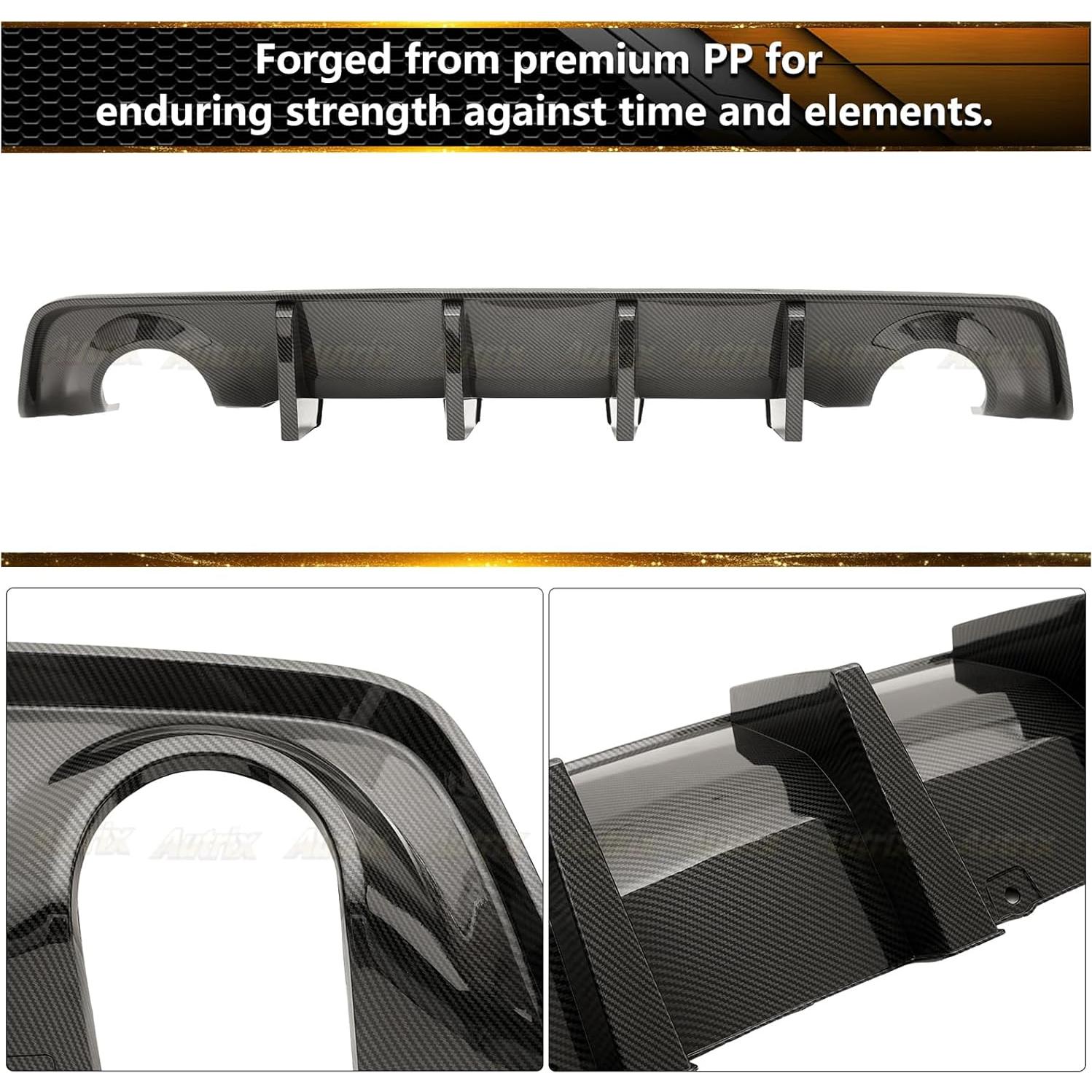 Difusor de Parachoques Trasero Autrix para Dodge Charger 2020-2024