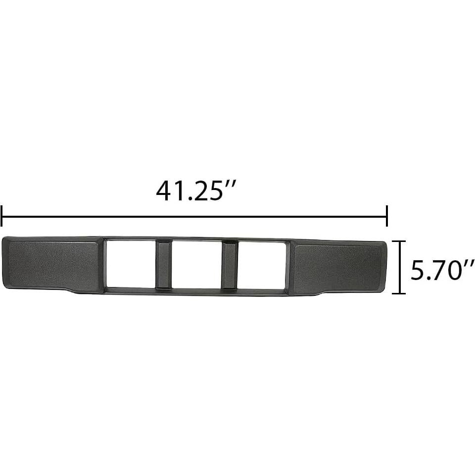 Parachoques Frontal G-PLUS Negro ABS Compatible Ford F150 2015-2017