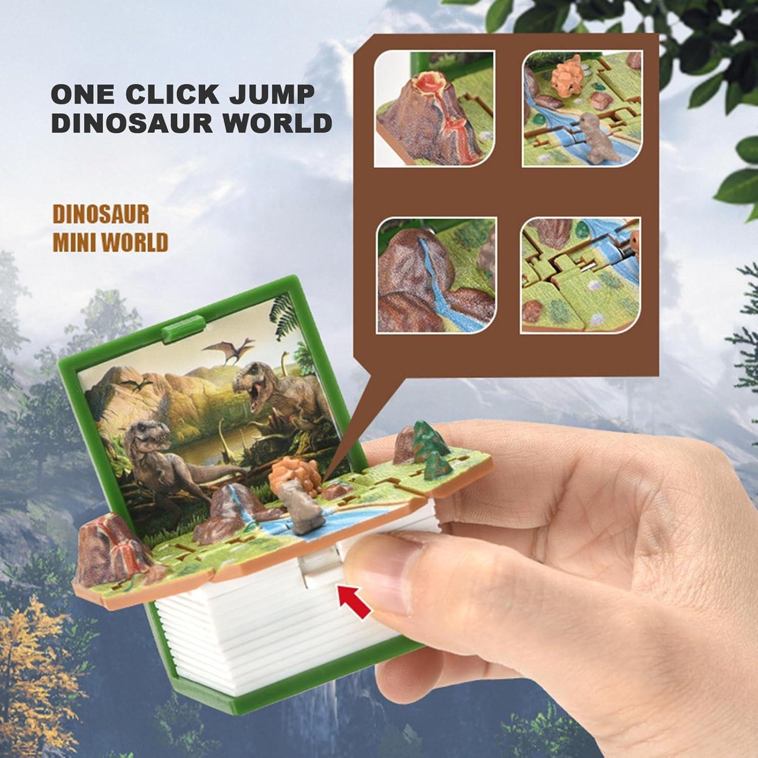 Llave de libro plegable de dinosaurio Kumprohu - Juguete 3D