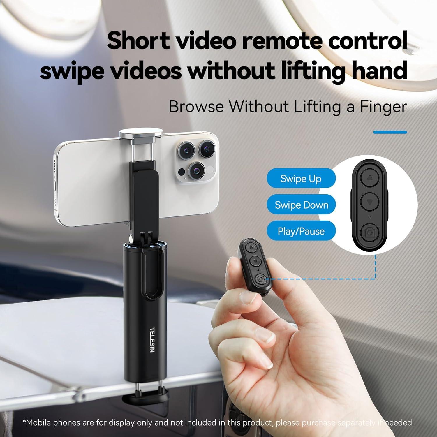 Soporte para Teléfono TELESIN P1-HSS-01 Universal 360°