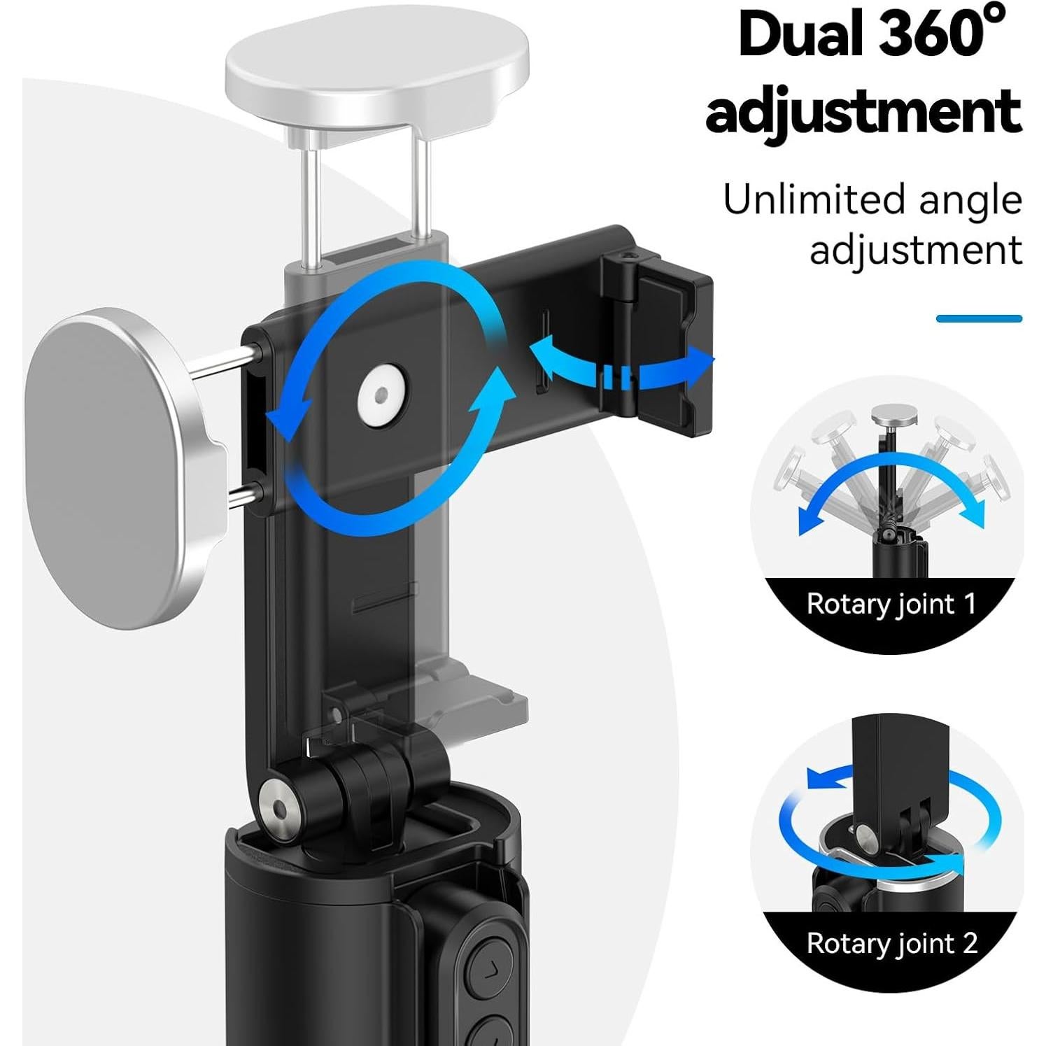Soporte para Teléfono TELESIN P1-HSS-01 Universal 360°