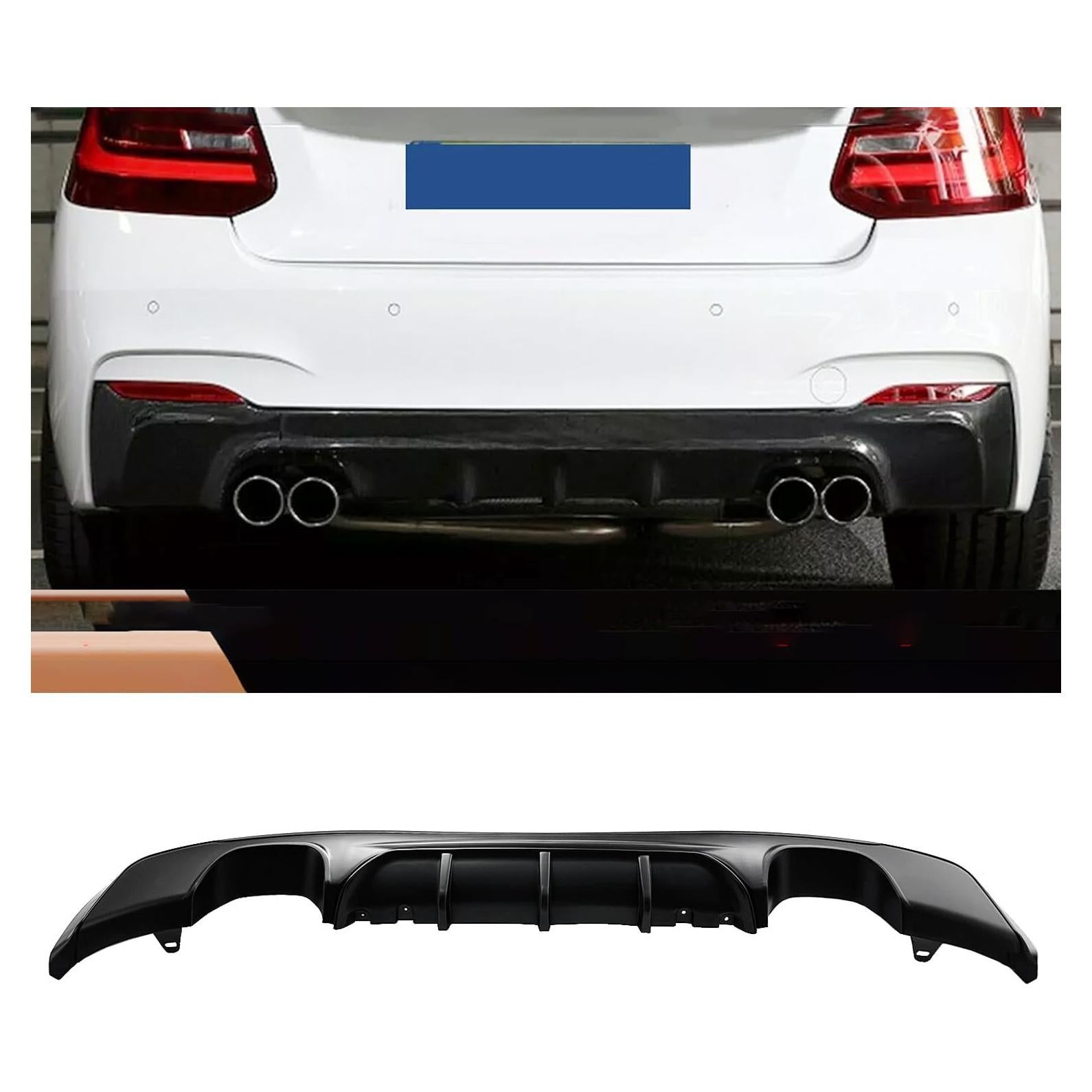 Difusor Trasero ABS PSLG para BMW Serie 2 F22 F23 2014-2020