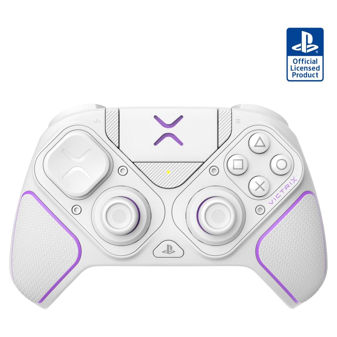 Controlador Inalámbrico PDP Victrix Pro BFG PS5/PS4/PC Blanco