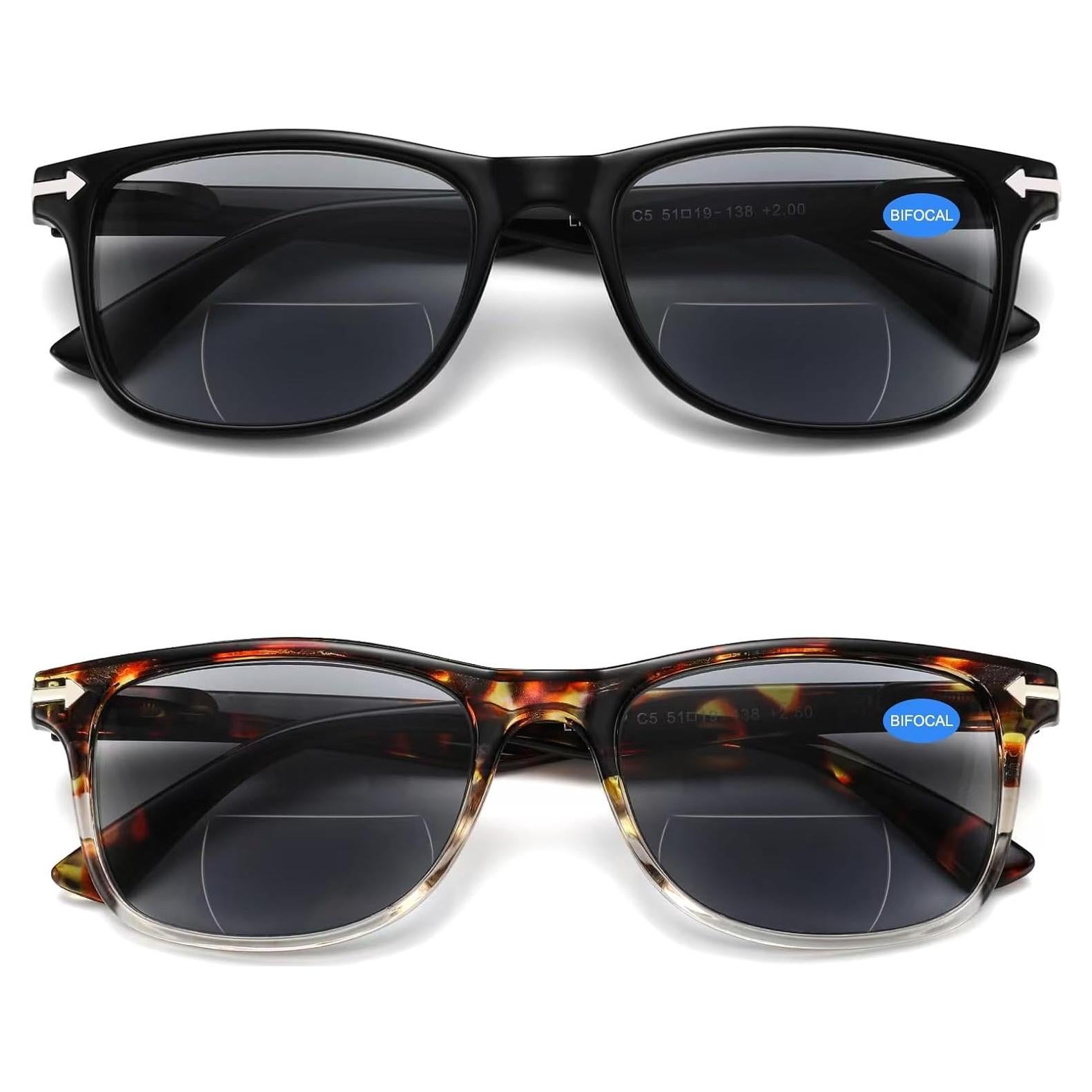 Pack de 2 Gafas de Lectura Bifocales con Bloqueo Luz Azul