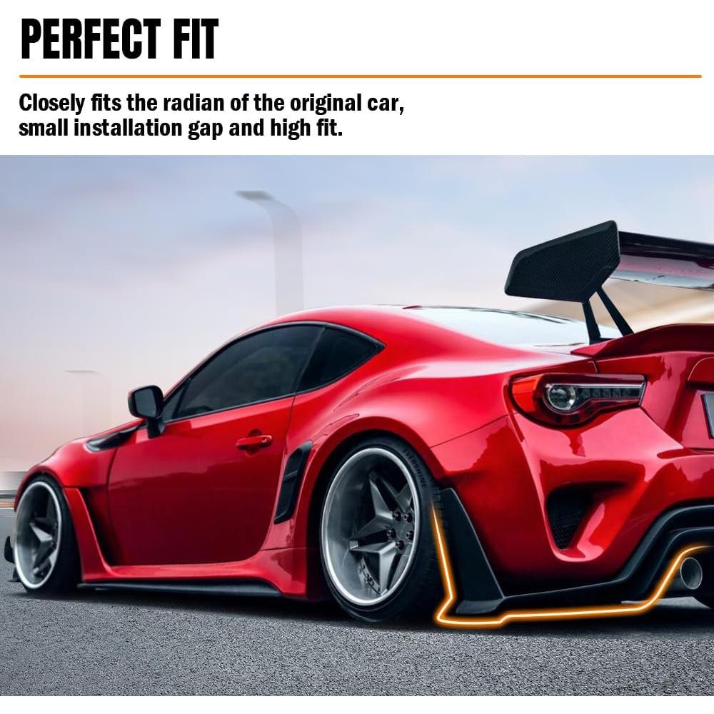 Difusor de Parachoques Trasero LED MODILOVER para Tesla Model 3 2017-2023