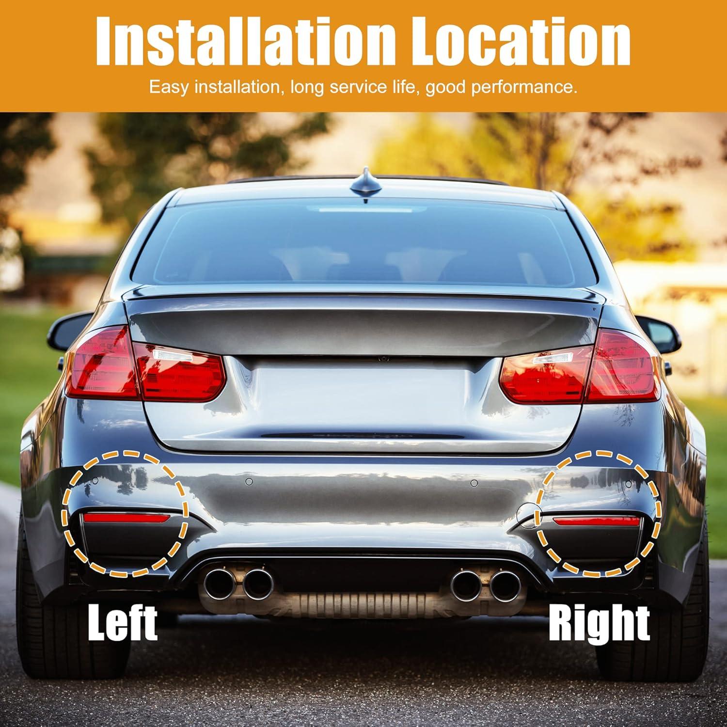 Reflectores de Parachoques Trasero BMW X1 2013-2015 X AUTOHAUX