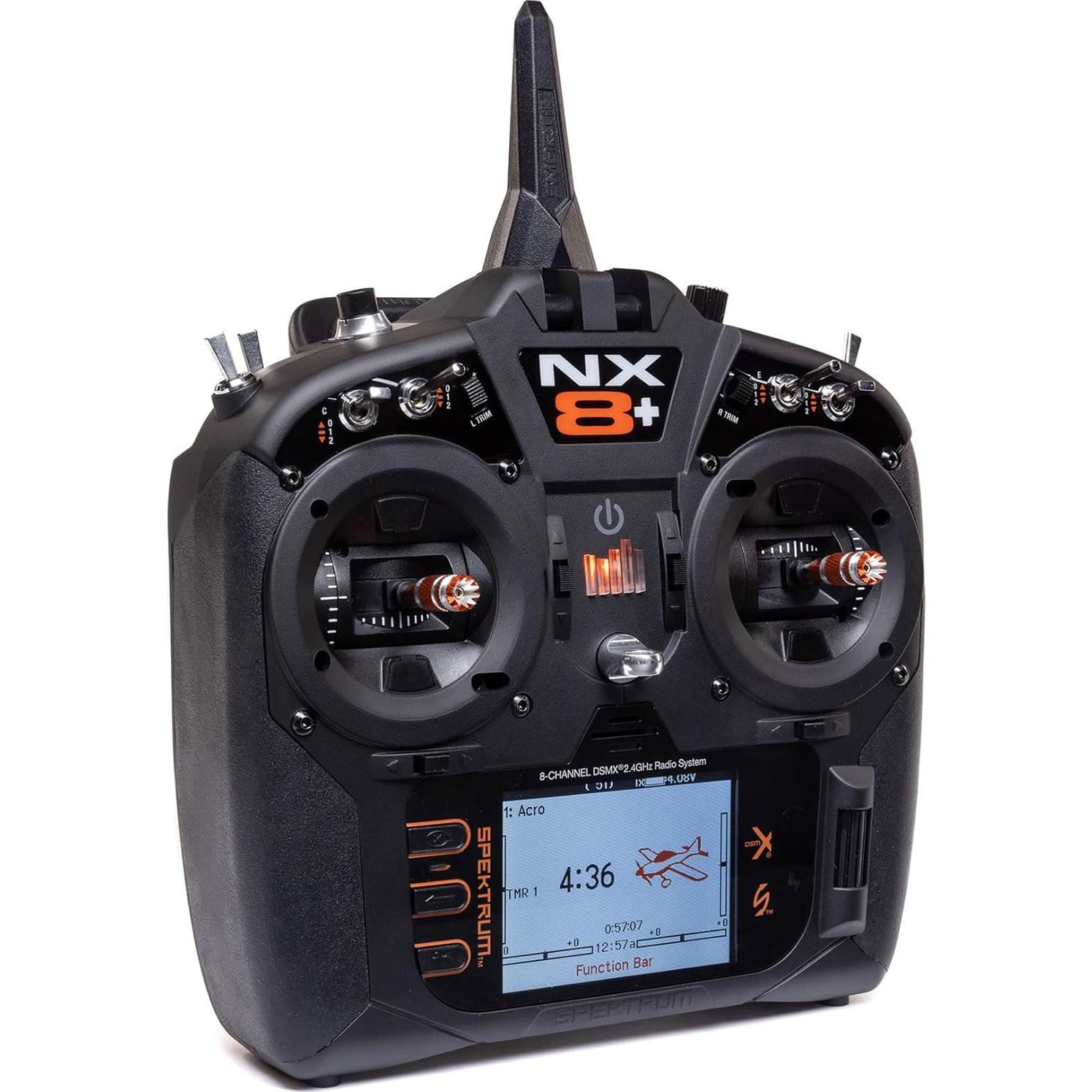 Transmisor Spektrum NX8+ DSMX 20 Canales 2.4GHz