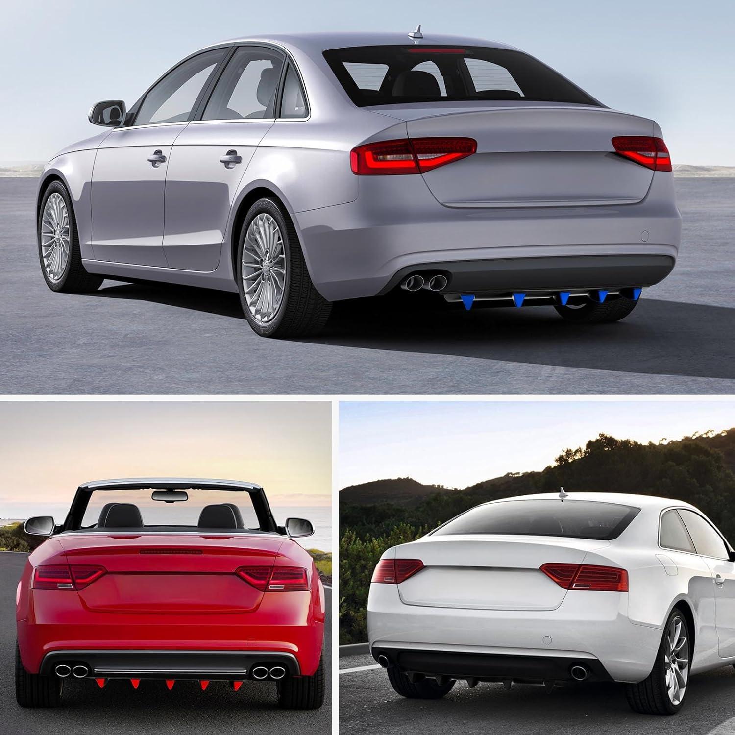 Difusor Trasero Universal JMTBNO 79cm Negro Brillante