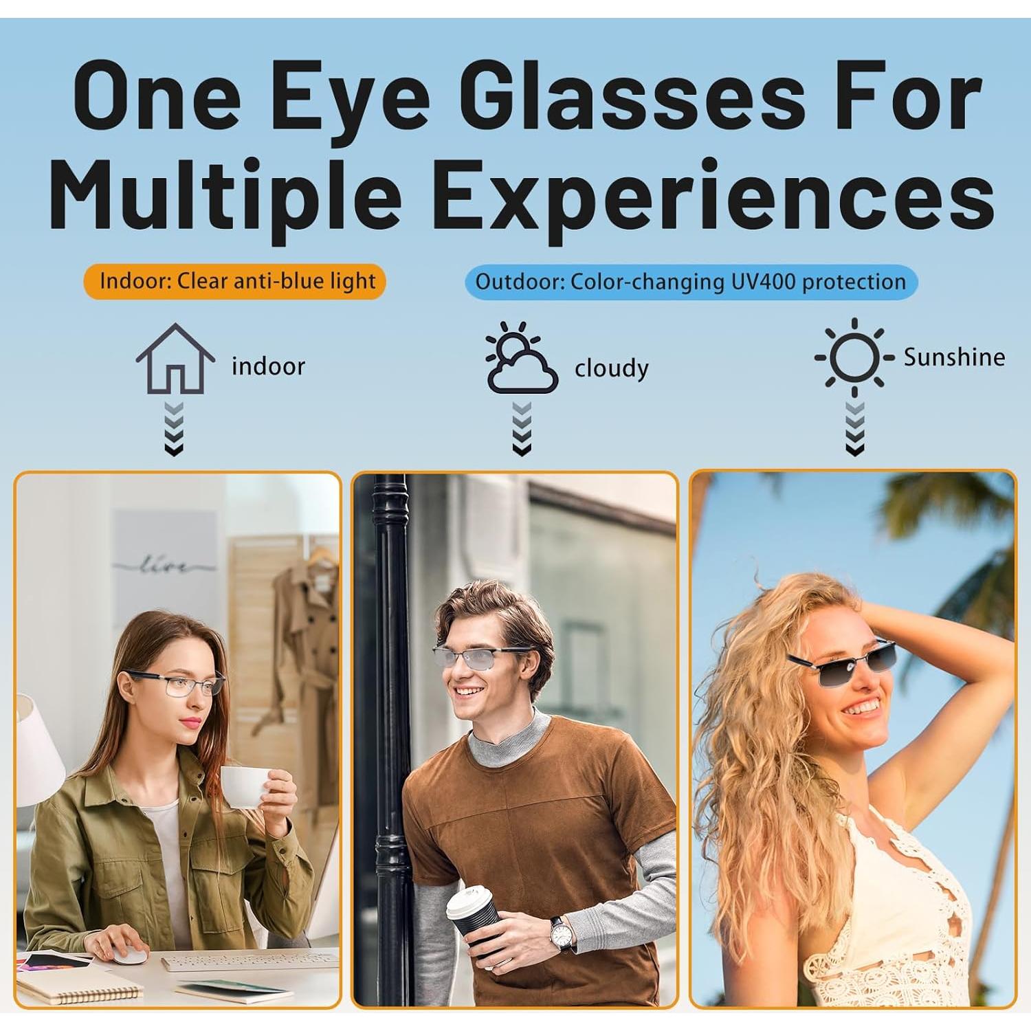 Gafas Inteligentes QJF-GS06 Bluetooth Polarizadas UV para Conducción