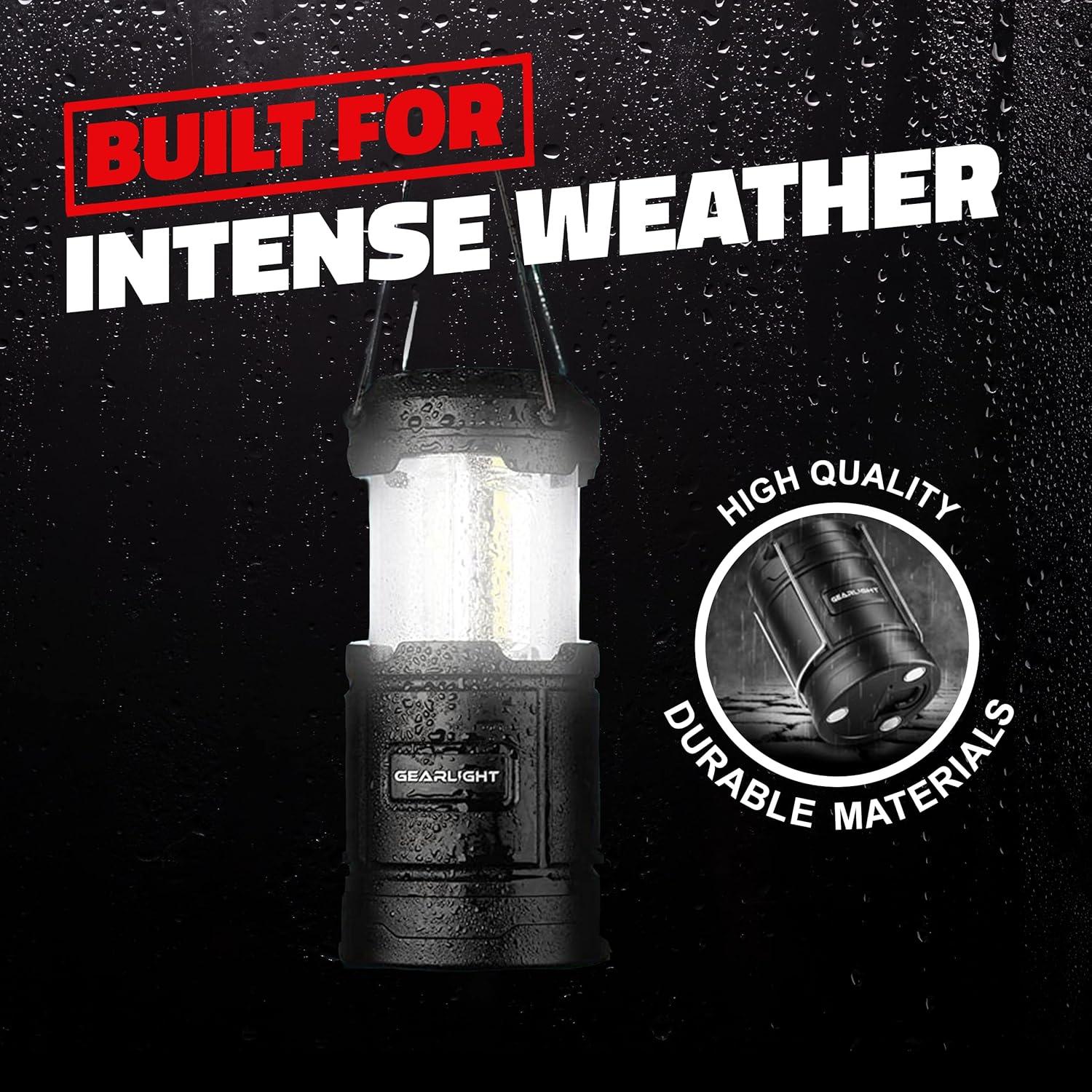 Linterna de Camping GearLight - 2 LED Portátiles con Gancho