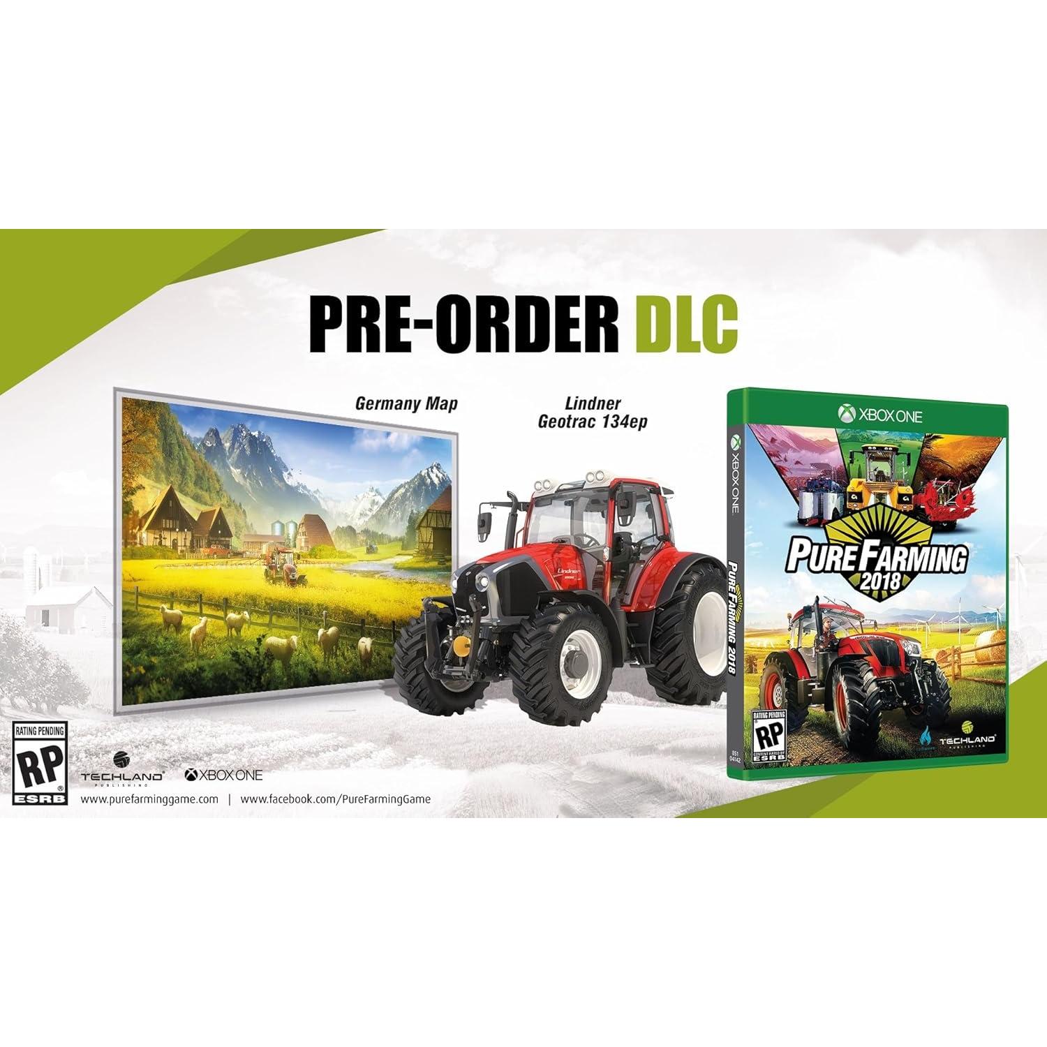 Pure Farming 2018 - Videojuego Xbox One - Simulación Agrícola